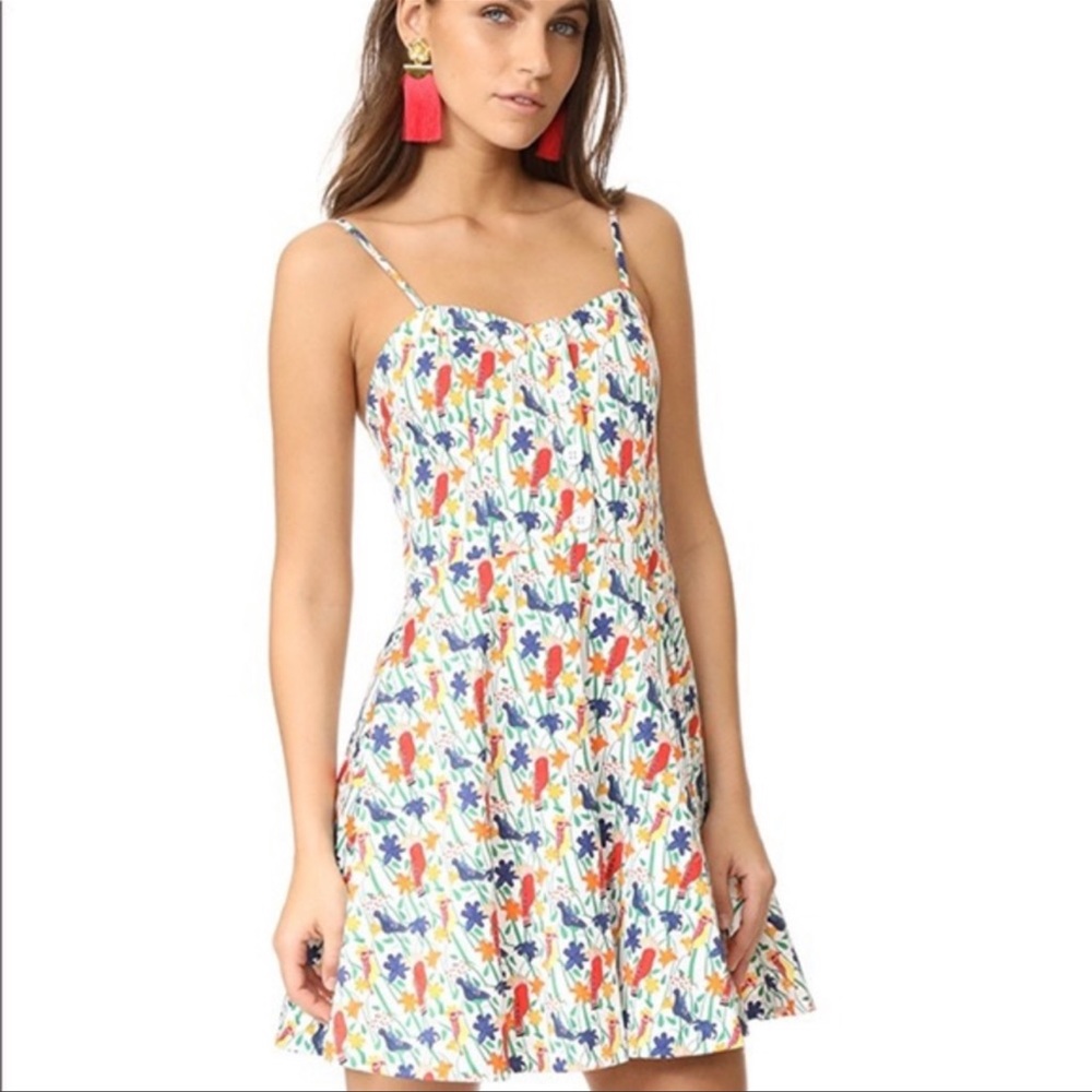 NWT Alice + Olivia Nella Stretch Cotton Slipdress